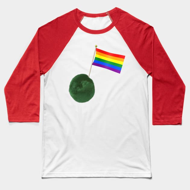 Pride Orb Baseball T-Shirt by Bloo_the_Fluff